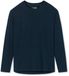 SCHIESSER Mix+Relax T-shirt - dames shirt lange mouwen donkerblauw