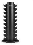 VirtuFit Dumbbell Toren Opbergrek - Stalen Halterrek Verticaal - Geschikt voor 6 Paar Dumbbells - Zwart
