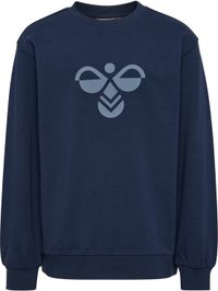 hummel hmlJR REG TUKAS SWEATSHIRT DRESS BLUES/FLINT STONE