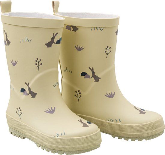 Fresk Regenlaarsjes Rabbit sandshell mt 30 - Kinderen - Rubber - Maat 30