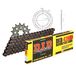 Kettingset DID Kettingset staal 428HD / 124 clipslot voor Kawasaki KLX D-tracker 125 cc bj. 2010-2017