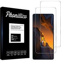 Phonillico® Gehard glas voor Xiaomi Poco F5 / Poco F5 PRO [Pack 2]