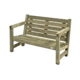 Talen Buitenmeubelen Loungebank tweezits 135 cm
