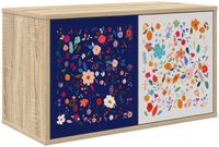 vidaXL Wandgemonteerd TV Kast MAINZ 69 x 33 x 40 cm Sonoma Eiken