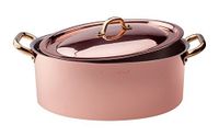 Pentole Agnelli ALCU12630 steelpan met 2 grepen, 30 cm
