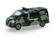 Herpa automodel VW T 6.1 Bus "Veldjager", flecktarn camouflage, schaal 1:87, Military, voor diorama, modelbouw, verzamelobject, Made in Germany, kunststof