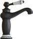 Merkloos Enkele Handvat Badkamer Kraan Vanity Sink Tap Olie Gewreven Brons - BL6045B Soild Messing