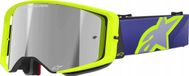 Alpinestars Supertech Vision Corp Lunettes de motocross - Violet/Jaune