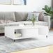 Prolenta Maison Exclusive Salontafel, wit, 104x60x35 cm, houtvezel