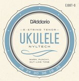 D'Addario EJ88T-6 Ukulele Strings - 6-pack