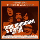 Rpm/Cherry Red Todd Rundgren & Utopia Live At The Old Waldorf. San Francisco August 1978