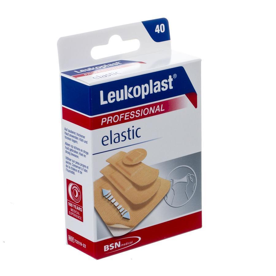 Leukoplast Professional Elastic assortiment 40 stuks