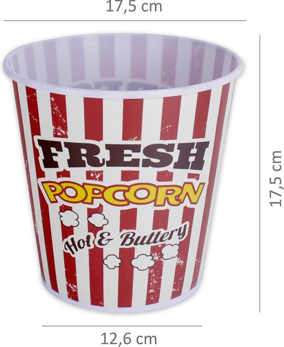 OOTB Popcorn bak - 1 stuk - Rood