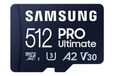 Samsung PRO Ultimate 512Go microSDXC + adaptateur SD