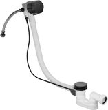 Hotbath Mate P033 badoverloop-vulcombinatie Noir poli PVD