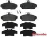 BREMBO P44010 Remblokkenset, schijfrem - (4-delig)