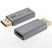 PremiumCord Adapter DisplayPort naar HDMI, 8K@60Hz, 4K@144Hz