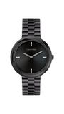 Calvin Klein analoog dameshorloge met gedraaide lunette en roestvrijstalen armband - 25100151