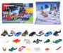 Majorette Calendrier de l'Avent 2025, 24 surprises, 8 véhicules en métal à l'échelle 1:64, 16 accessoires, 8504107000