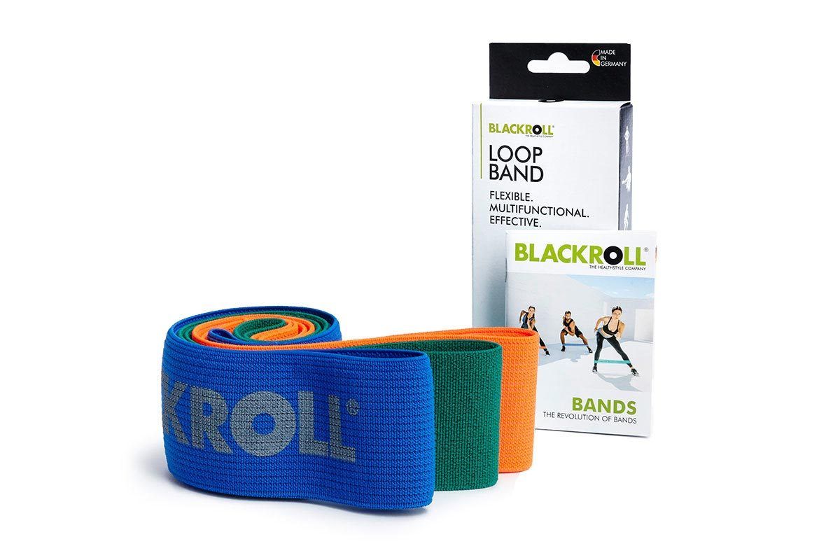 BLACKROLL Loop Set - Oefenbanden - blauw, groen, oranje
