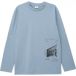 s.Oliver T-shirt à manches longues en jersey avec imprimé devant ou dos enfant