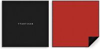 TT Artisan Protective Wrap 35x35 cm Zwart-Rood