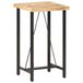 Maison Exclusive Table de bar, 60x60x107 cm, bois de manguier brut