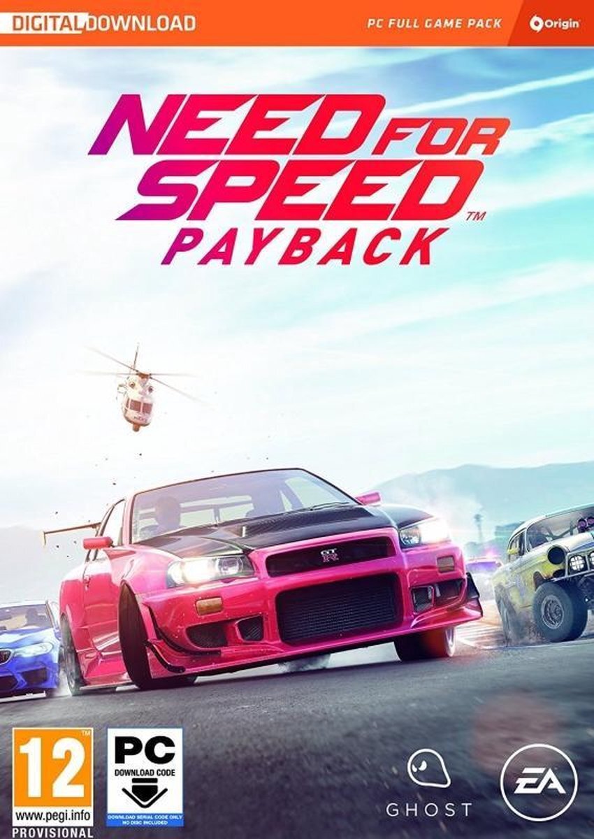 Electronic Arts Need For Speed Payback Pc Dvd PC