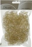 Decoris Engelenhaar - 4x zakjes - synthetisch - champagne