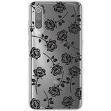 Xiaomi Mi 9 SE Bedrukt siliconen hoesje Roses noires