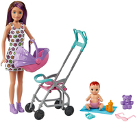 Barbie Skipper Babysitters Inc. Poppen en Speelset - GXT34