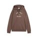 PUMA Vasity Dames Hoodie van Fleece, Brons, Maat XL