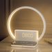 Réveil avec fonction lever de soleil, lampe tactile, chargement sans fil et 10 sons naturels