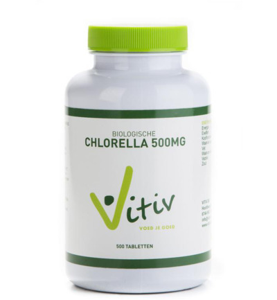 Vitiv Chlorella 500 mg bio 250TB