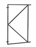Waelbers Poortframe 90x155 Zwart 1.8 mm