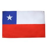 AZ FLAG Vlag Chili 150x90 cm Vlag Chileens Licht Polyester 4 Ringen