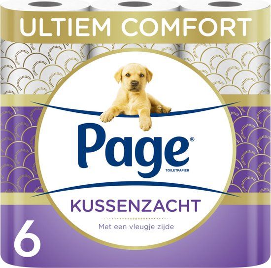 Page Kussenzacht Toiletpapier - 3-laags - 6 stuks