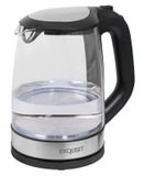 Exquisit WK 3501 swg waterkoker 2 l 2200 W Zwart, Roestvrijstaal