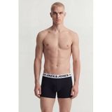 JACK & JONES PLUS SIZE boxershorts - zwart (set van 4)