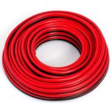 Luidsprekerkabel 2x2,50mm2- audiokabel - boxkabel 2,50mm2-10m rood-zwart