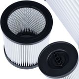 Rosfix Wasbaar Luchtfilter Vervanging - Polyester met Metaalgaas - Ø14×15,5cm Ø10cm - Geschikt voor Parkside