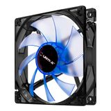 UNYKAch 51791 Ventilator, Koeler en Radiator Computer Behuizing - Ventilator, Ventilator, 12 cm, 1200 rpm, 19 dB, Grijs, Transparant
