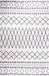 vidaXL Tapis lavable 160x230 cm noir et blanc