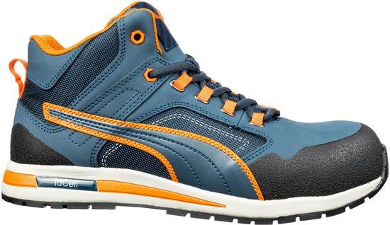PUMA Crosstwist Mid werkschoenen - blauw - S3 - maat 45
