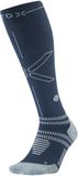 STOX Energy Socks Hardloopsokken Heren - Compressiekousen - Compressie Sokken Hardlopen - Sportsokken Blauw - Maat L: 43-47 - 1 Paar