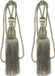 Goodivery ® Lot de 2 embrasses de rideaux vert
