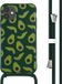 iMoshion iPhone 11 Hoesje met Koord - Groen / Avocado Green - Siliconen Back Cover