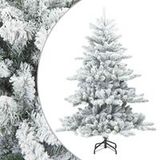 Sapin de Noël artificiel à branches pliantes, enneigé