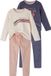 Vertbaudet Ensemble de 2 pyjamas fille velours 'love'