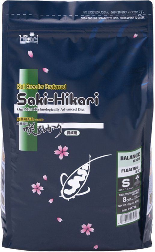 Hikari Saki Hikari Basic / Balance S - 2 kg - Koi Visvoer